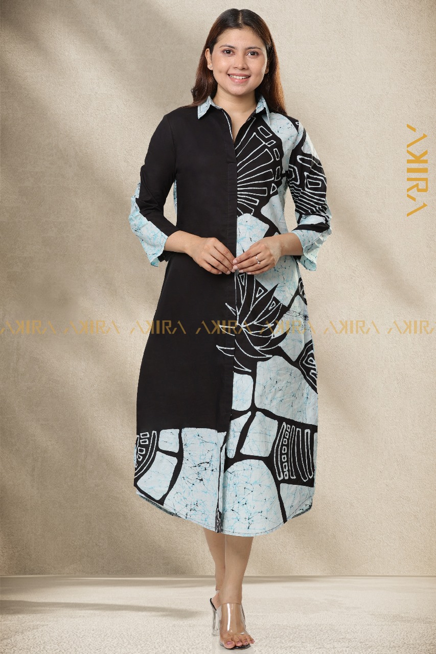 Lysandra Batik Dress for Women