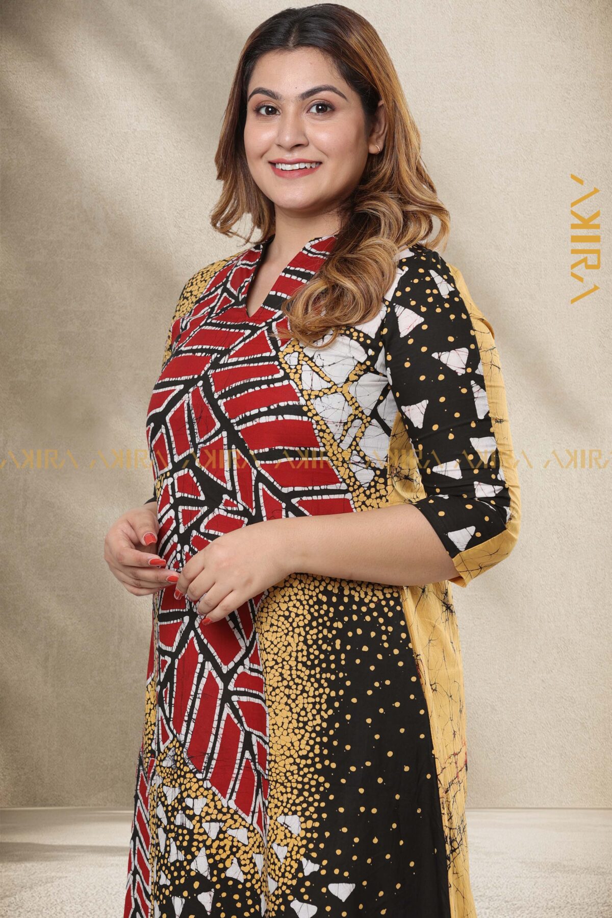 Jasmine Designer Batik Dress for Women