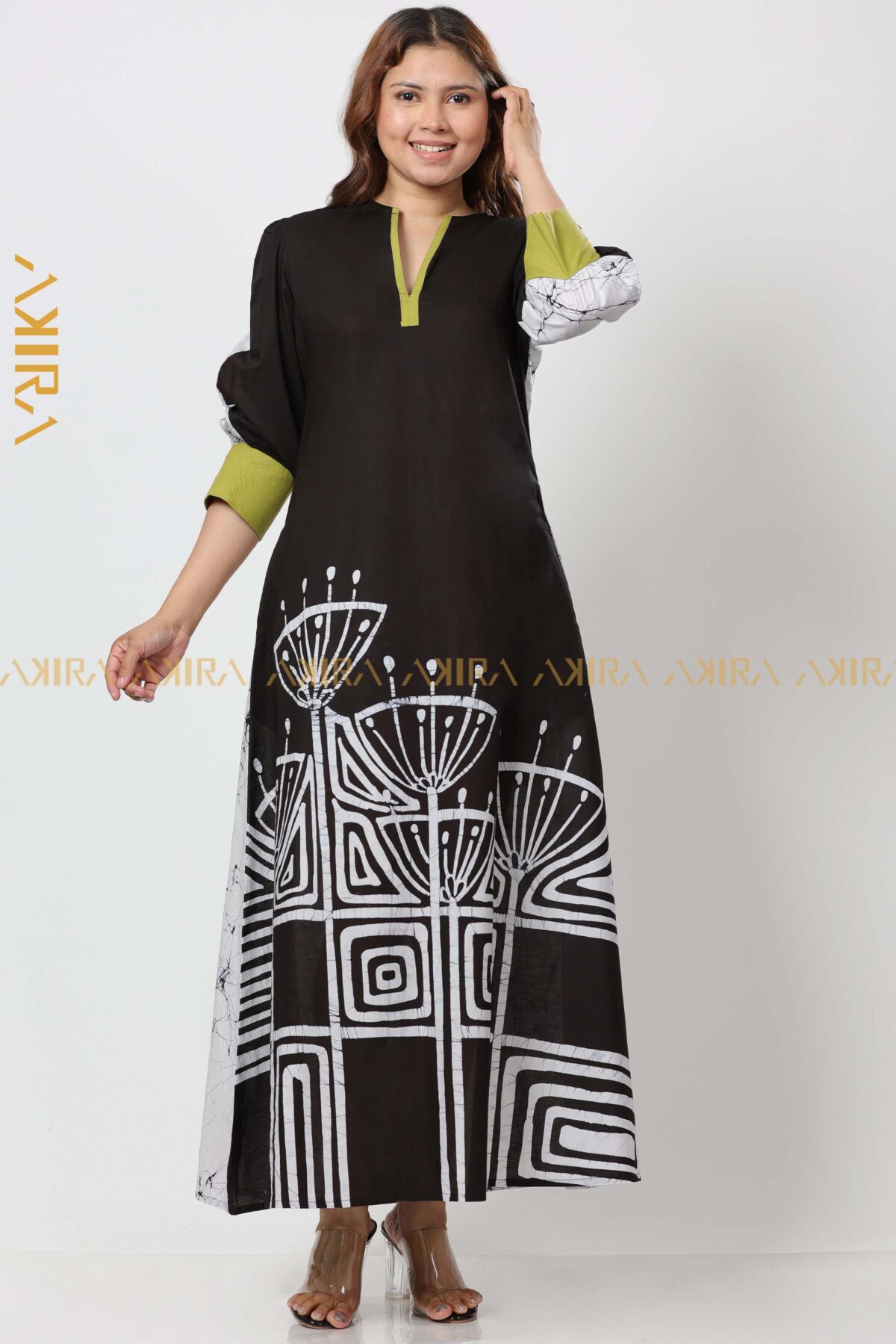 Tindra Batik Dress for Women