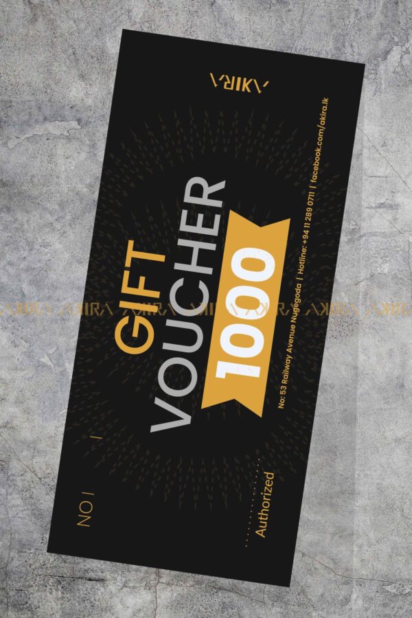 1,000rs Gift Voucher