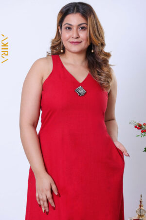 Jeanne Reddish Dress