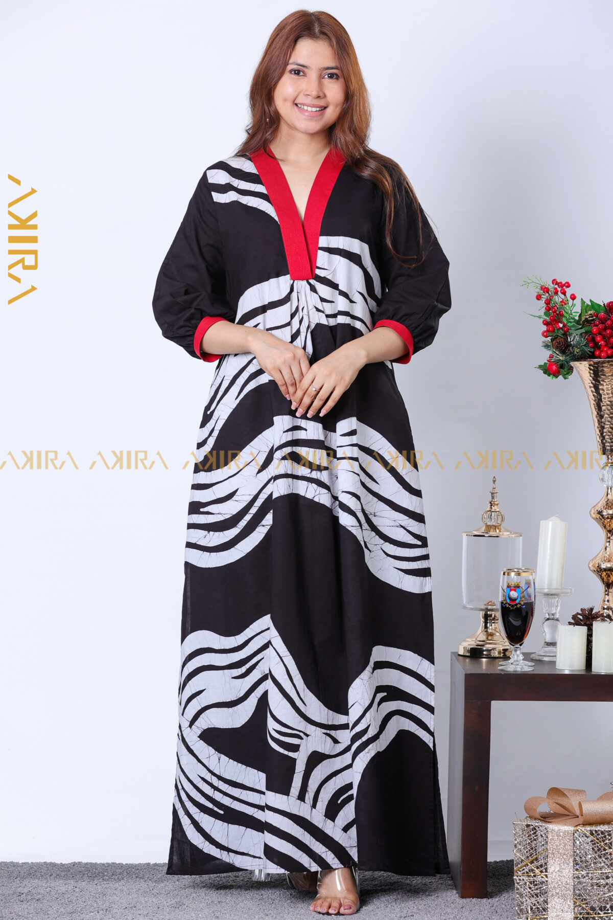 Morning Glory Batik Dress For Women