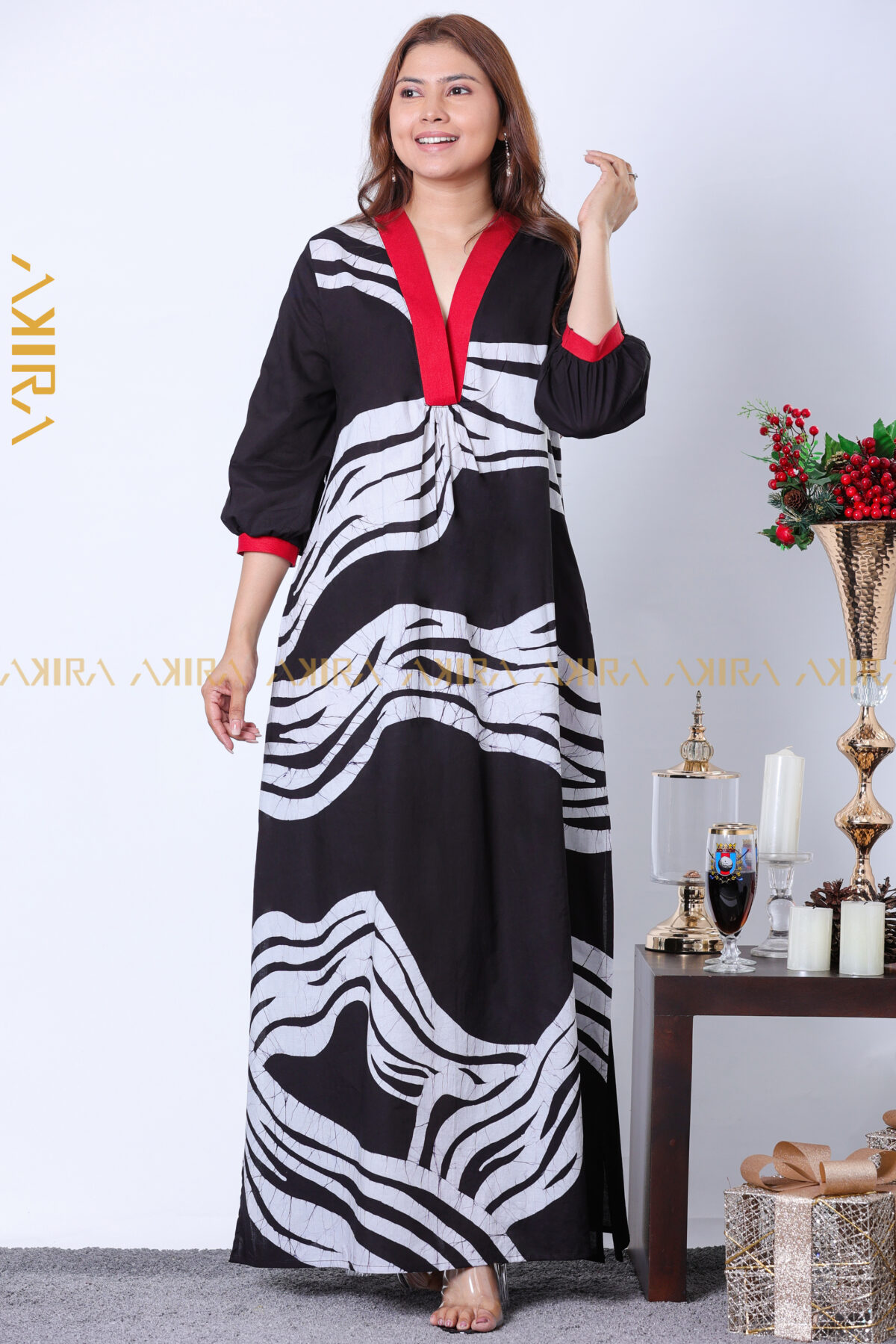 Morning Glory Batik Dress For Women