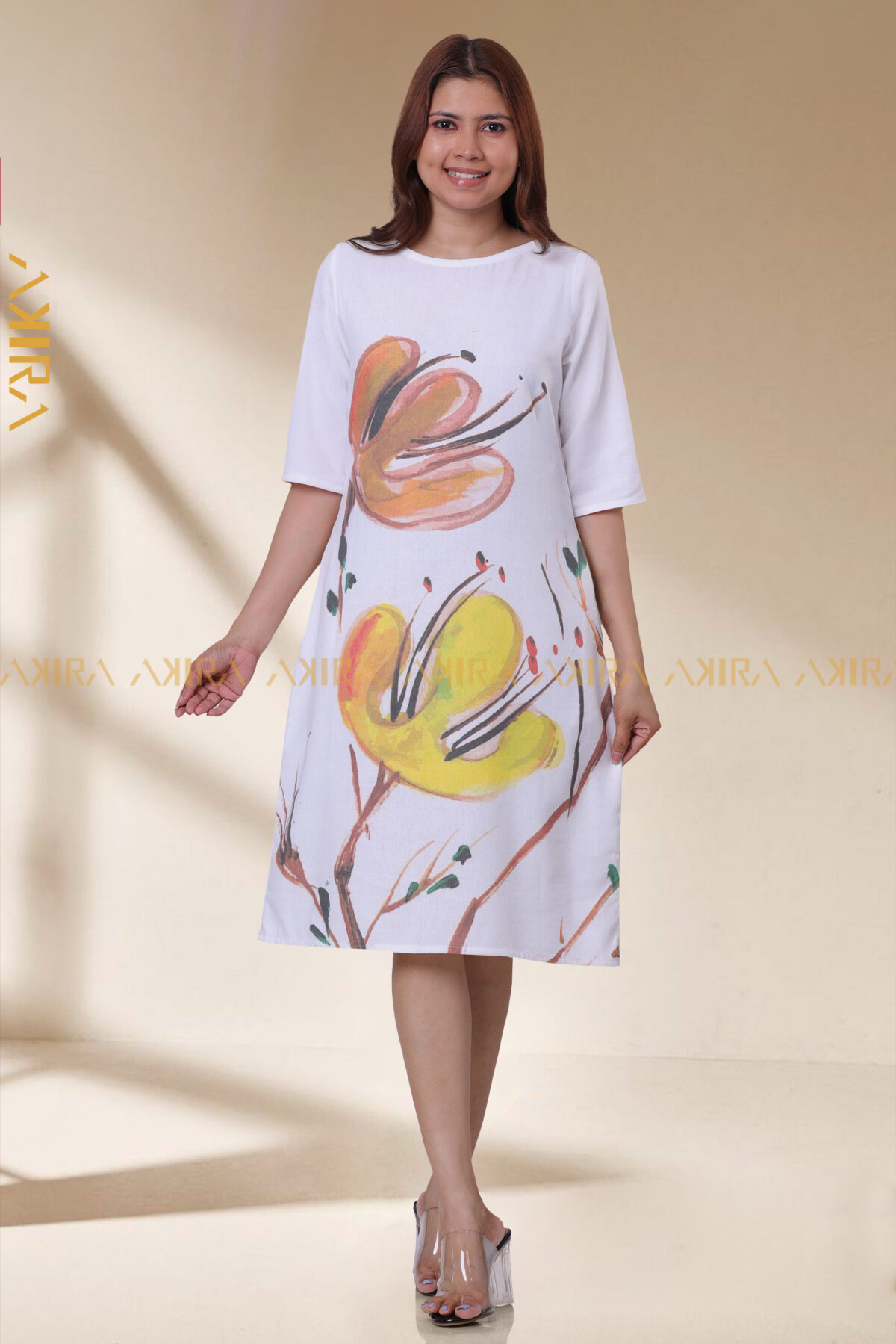 Michaela Linen Dress for Women