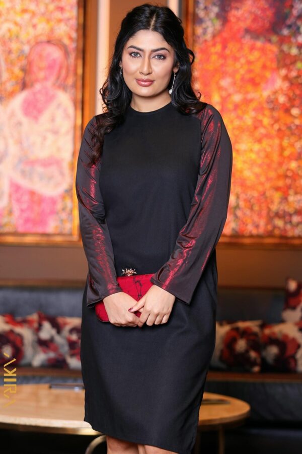 Blizzard Begonia Dress