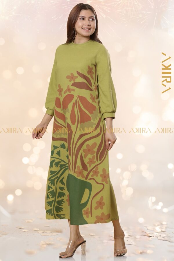 Larimar Greenish Dress