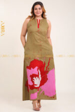 Greeny Diamond Dress