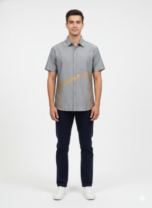 Handloom Painted Shirt