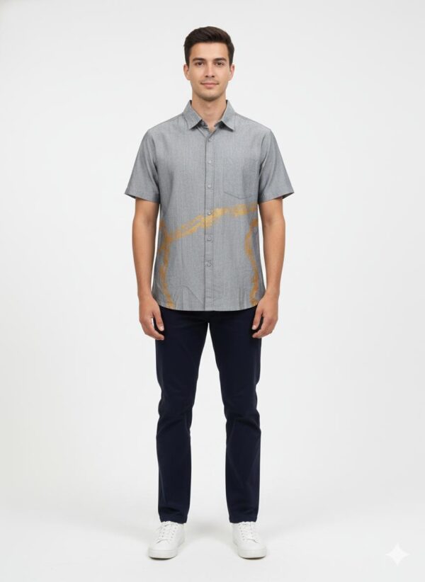 Handloom Painted Shirt