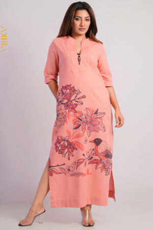 Modern Flowery Dress