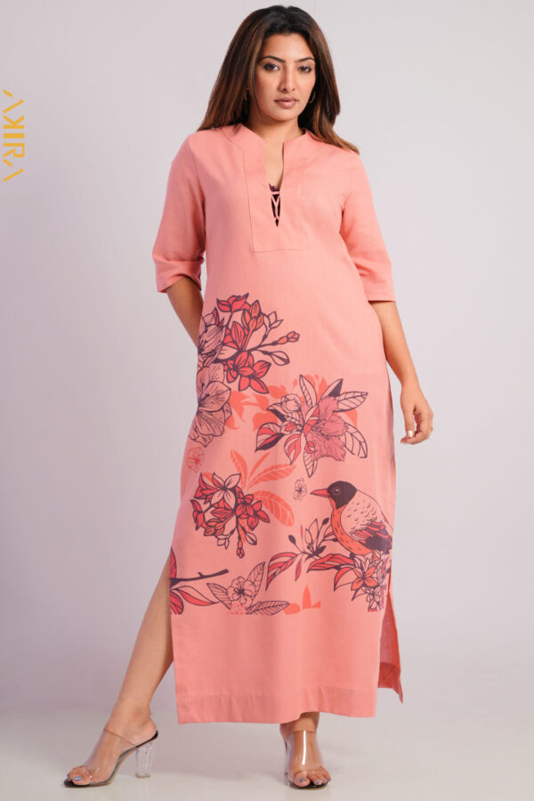 Modern Flowery Dress