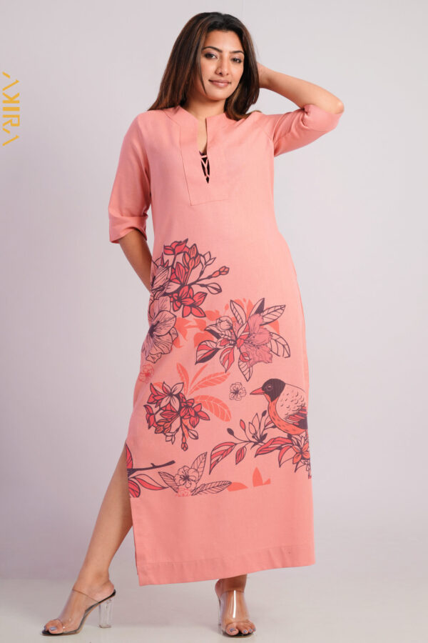 Modern Flowery Dress