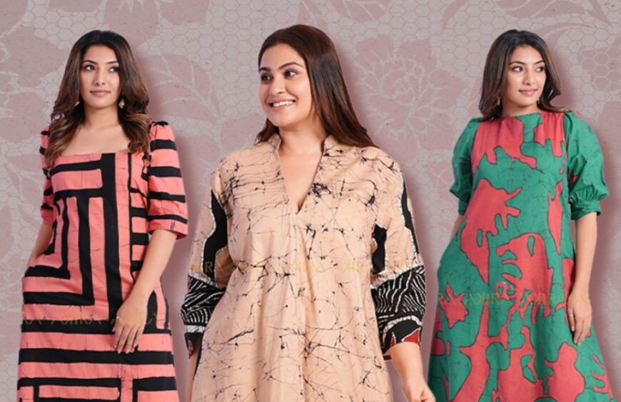Batik Designer Dresses for Every Body Type: Finding the Perfect Fit