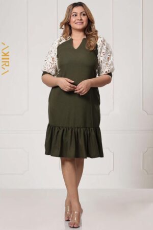 Euphorbia Linen Dress