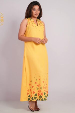 Shiffoni Linen Dress