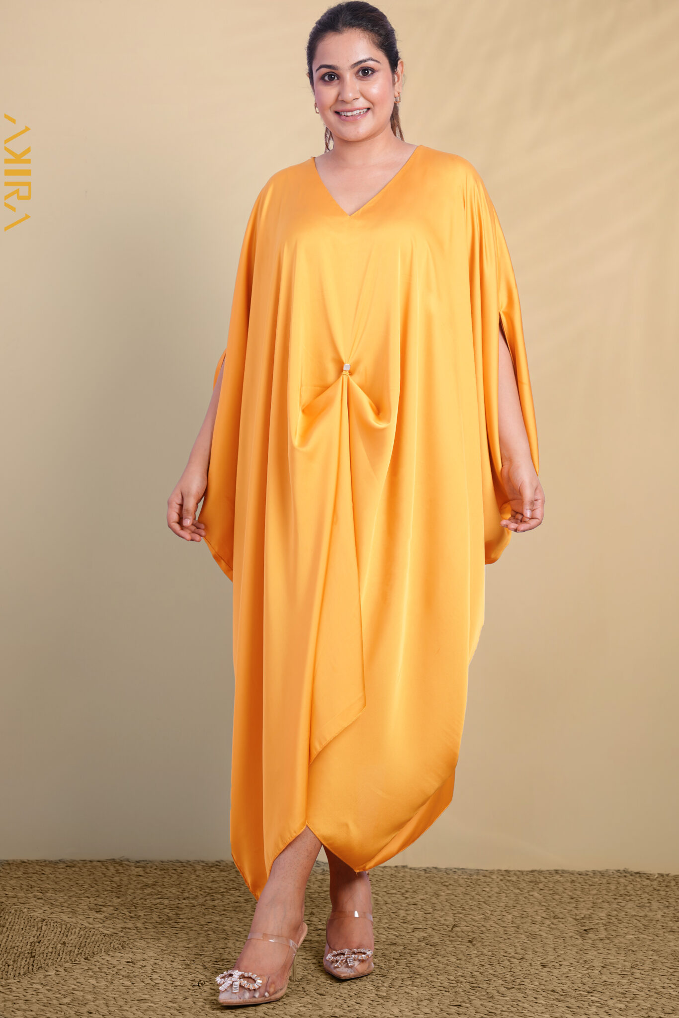 Womens Bizilizy A-Line Nightdress - Khaki main image 0