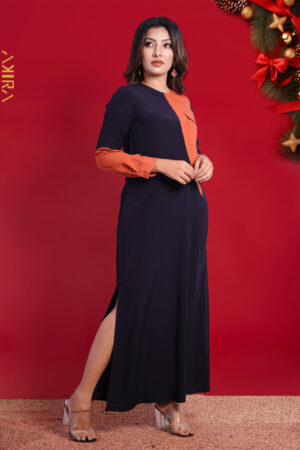 Sapphire Elegance wow Dress