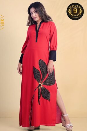 Orchid Harmony Detail Dress