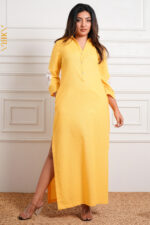 Sunny Time Linen Dress