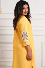 Sunny Time Linen Dress