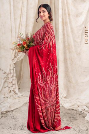 Dorathy Bridal Saree ✨