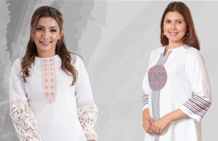 Simple and Elegant White Dresses for Religious Purposes in Sri Lanka