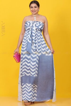 Elegant Vibe Halter Silk Dress