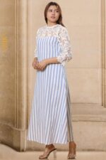 Snowy Lady Lace Detail Dress