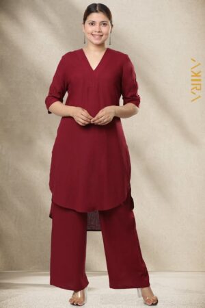 Maroony Elegant Long Top