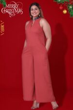 Orange Archid Jumpsuit
