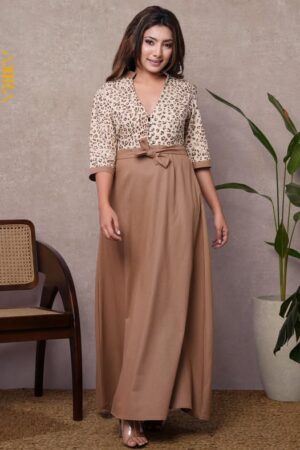 Serenity Satin Designer Dress