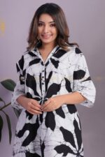 Dark Misty Batik Designer Dress