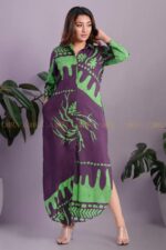 Dreamy Drape Batik Dress