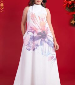 Twilight Flowery Detail Dress