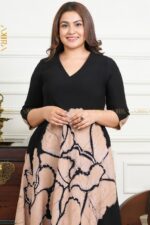 Luxe Jewel Batik Elegant Dress