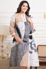 Orchid Harmony Batik Dress