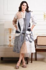 Orchid Harmony Batik Dress