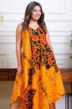 Elara Luxe Batik Dress