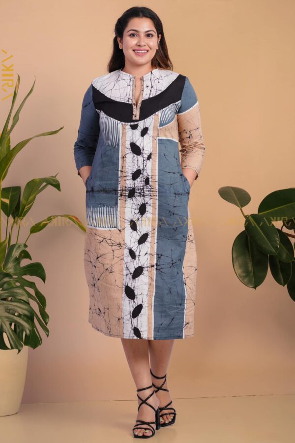 Celosia Designer Batik Dress