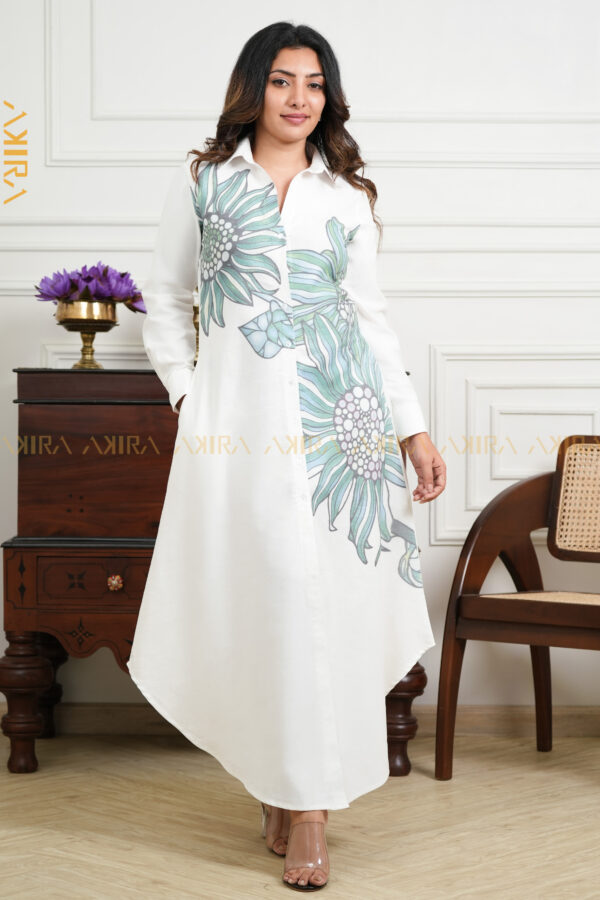 Snow-in-Summer Dress