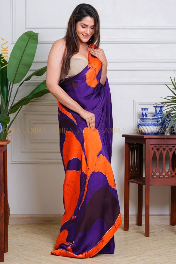 Exclusive Special Batik Silk Saree