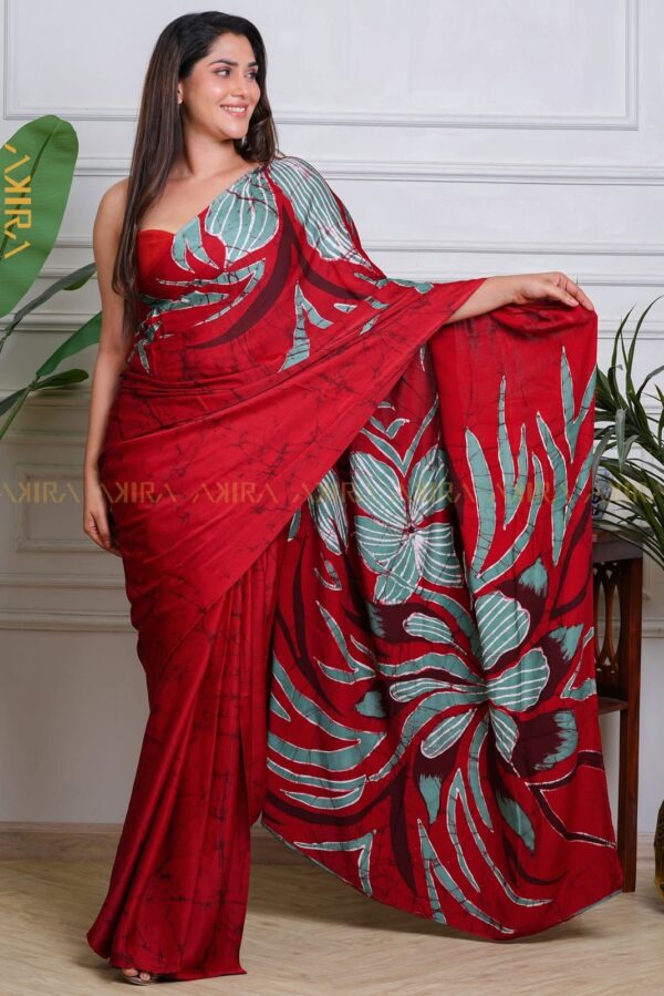 Exclusive Special Batik Silk Saree