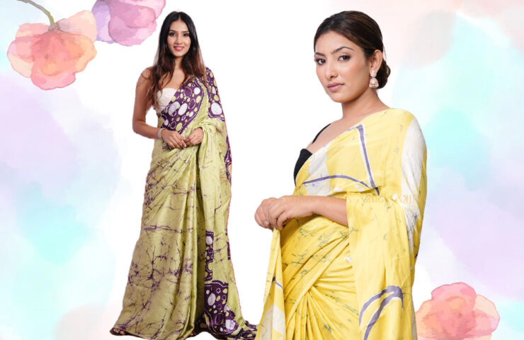 Styling Silk Batik Sarees for Modern Occasions