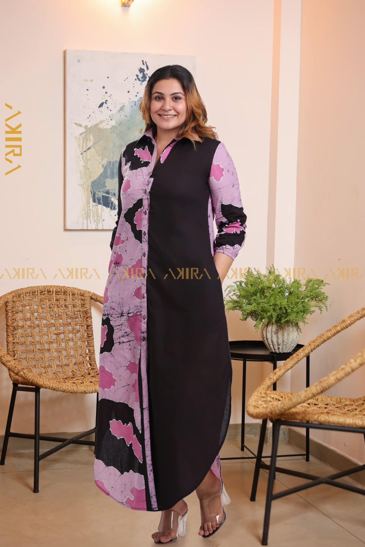 Bird Of Paradise Batik Dress