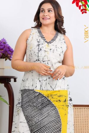 The Morning Charm Batik Dress