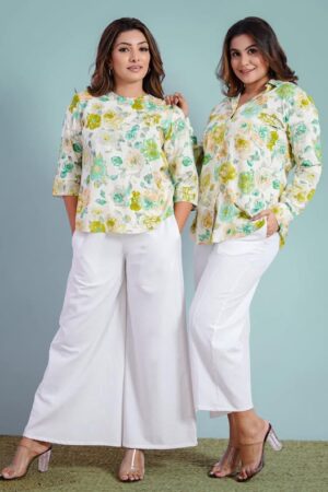 Daisy Violet Elegant Top