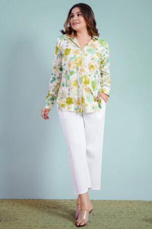 Daisy Violet Elegant Top