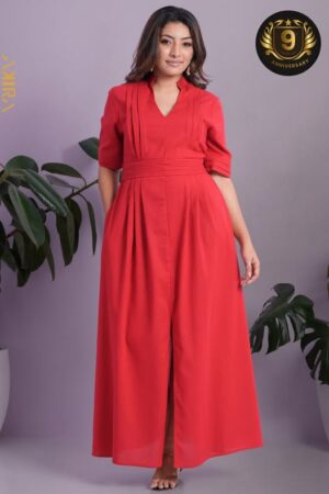 Red Maple Festive Dress