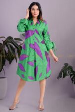 Opulent Orchid Batik Dress