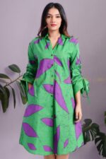 Opulent Orchid Batik Dress